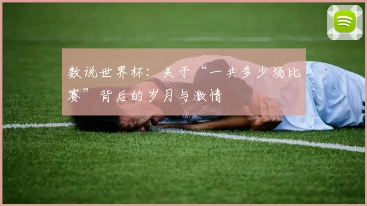 数说世界杯：关于“一共多少场比赛”背后的岁月与激情