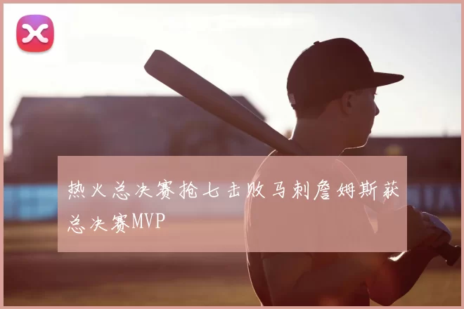 热火总决赛抢七击败马刺詹姆斯获总决赛MVP